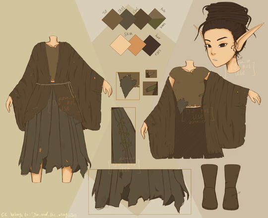 Swamp Elf - old - very old